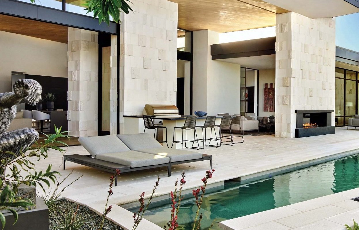 Natural store exterior design