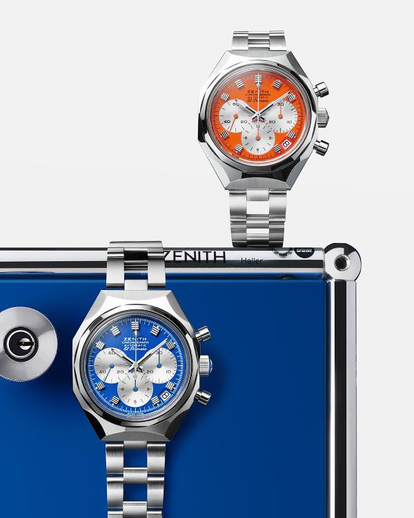 Gentian Blue and Pure Orange (ZENITH)